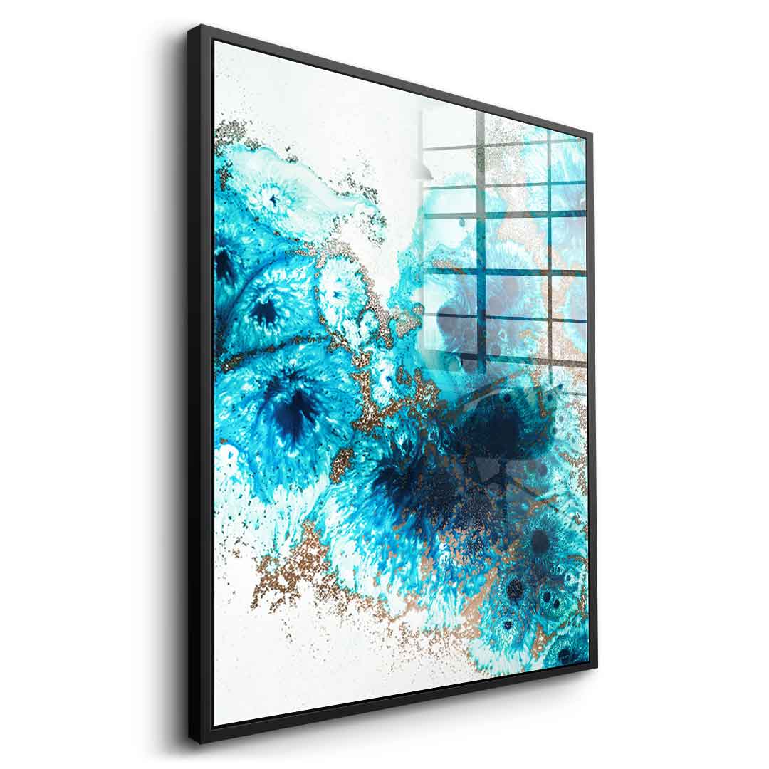 Aqua Aurora 2 - Acrylic glass