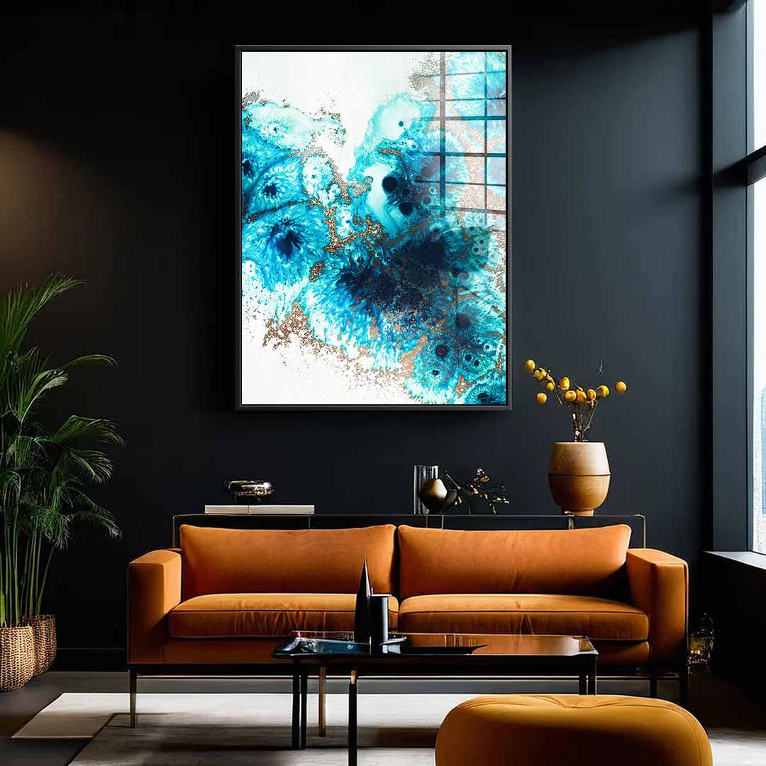 Aqua Aurora 2 - Acrylic glass