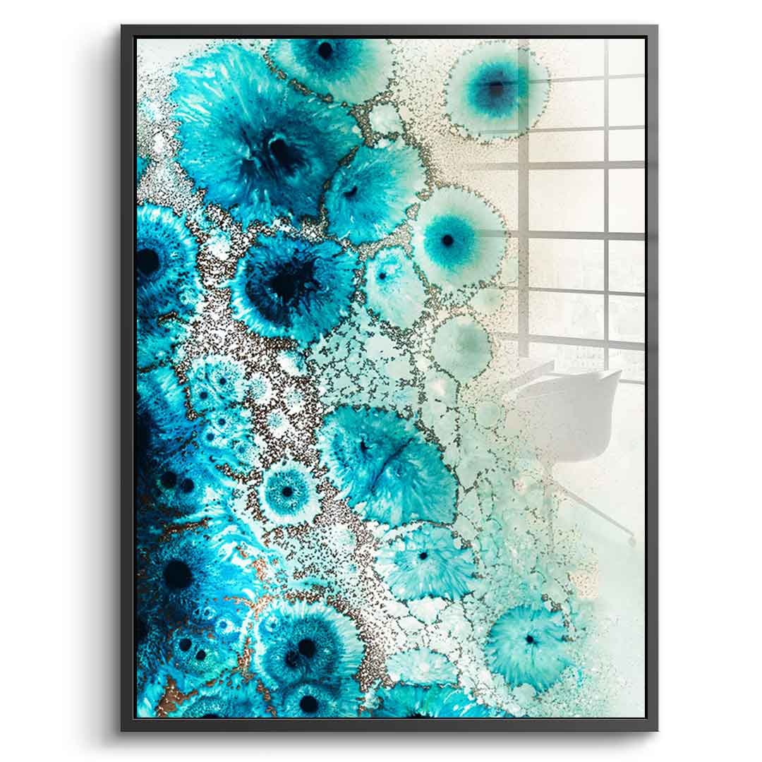 Aqua Aurora 3 - Acrylic glass