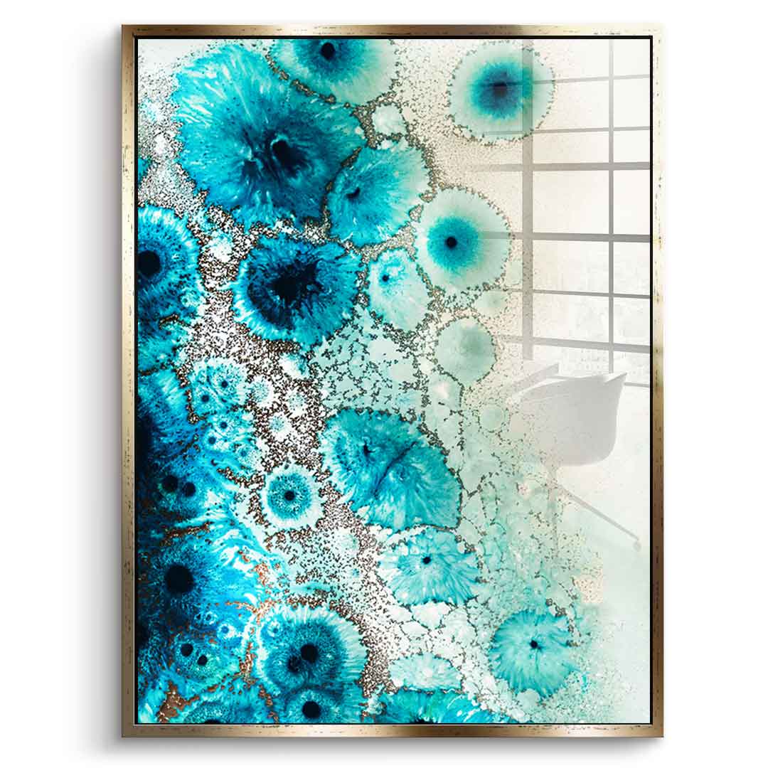 Aqua Aurora 3 - Acrylic glass