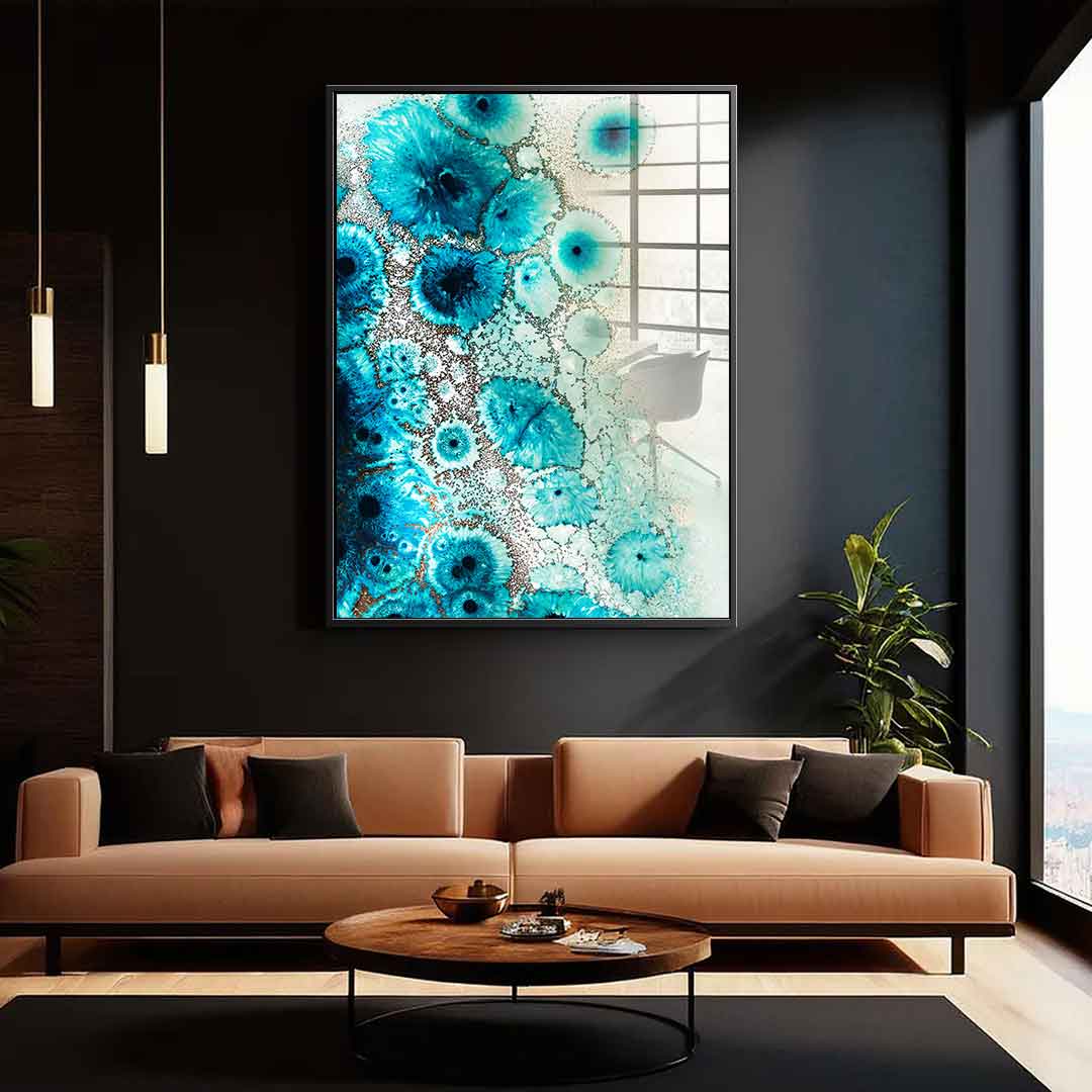 Aqua Aurora 3 - Acrylic glass