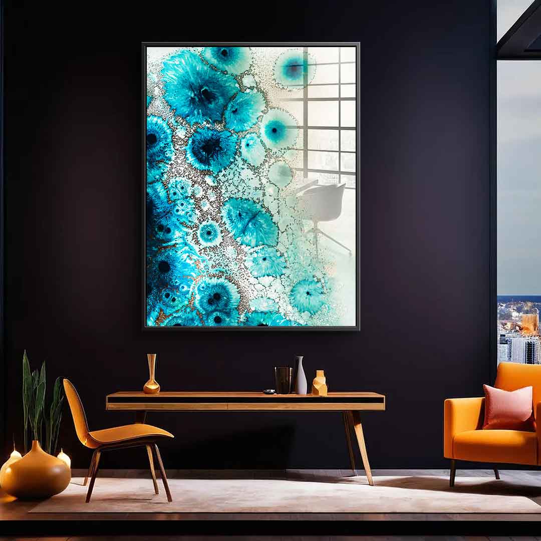 Aqua Aurora 3 - Acrylic glass