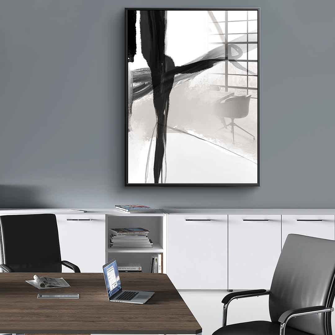 Artistic Brush Strokes - Acrylic Glass