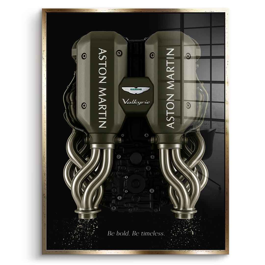 Aston Martin Engine - Acrylglas