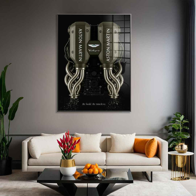 Aston Martin Engine - Acrylglas