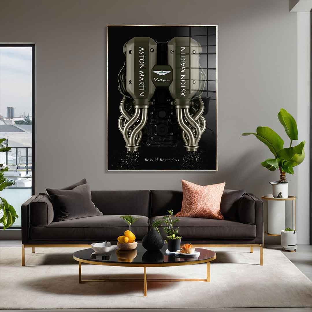 Aston Martin Engine - Acrylglas