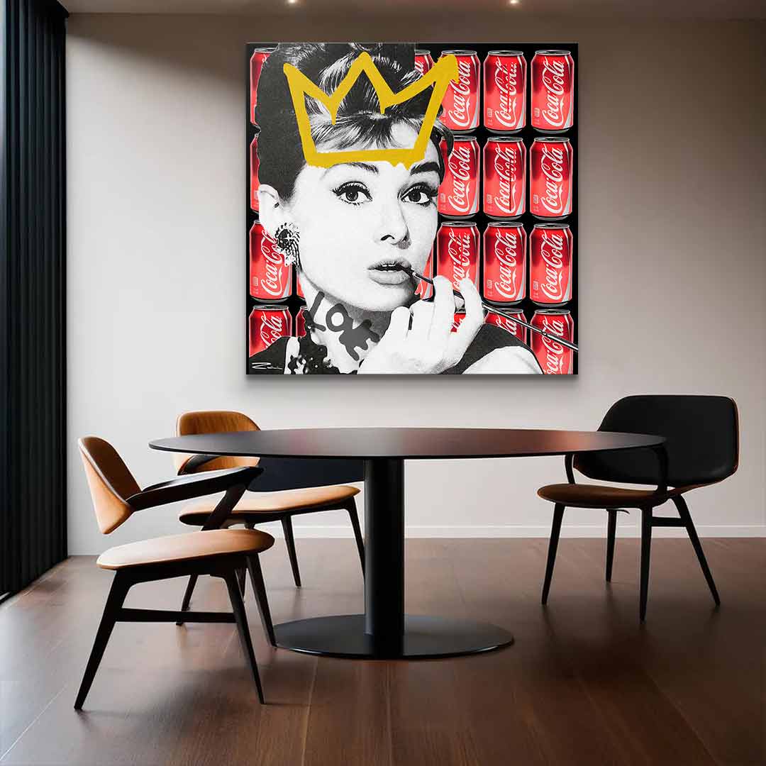 Audrey Hepburn Drink - Acrylglas