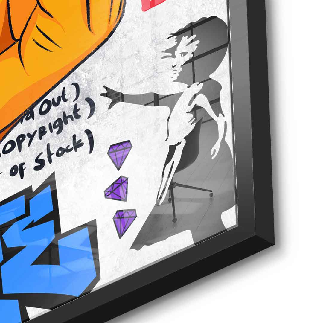 Audrey Hepburn - Acrylglas