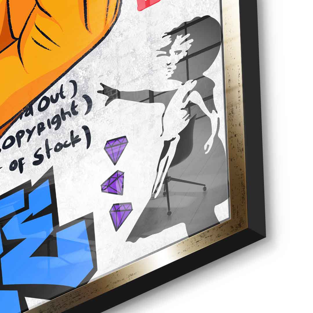 Audrey Hepburn - Acrylglas