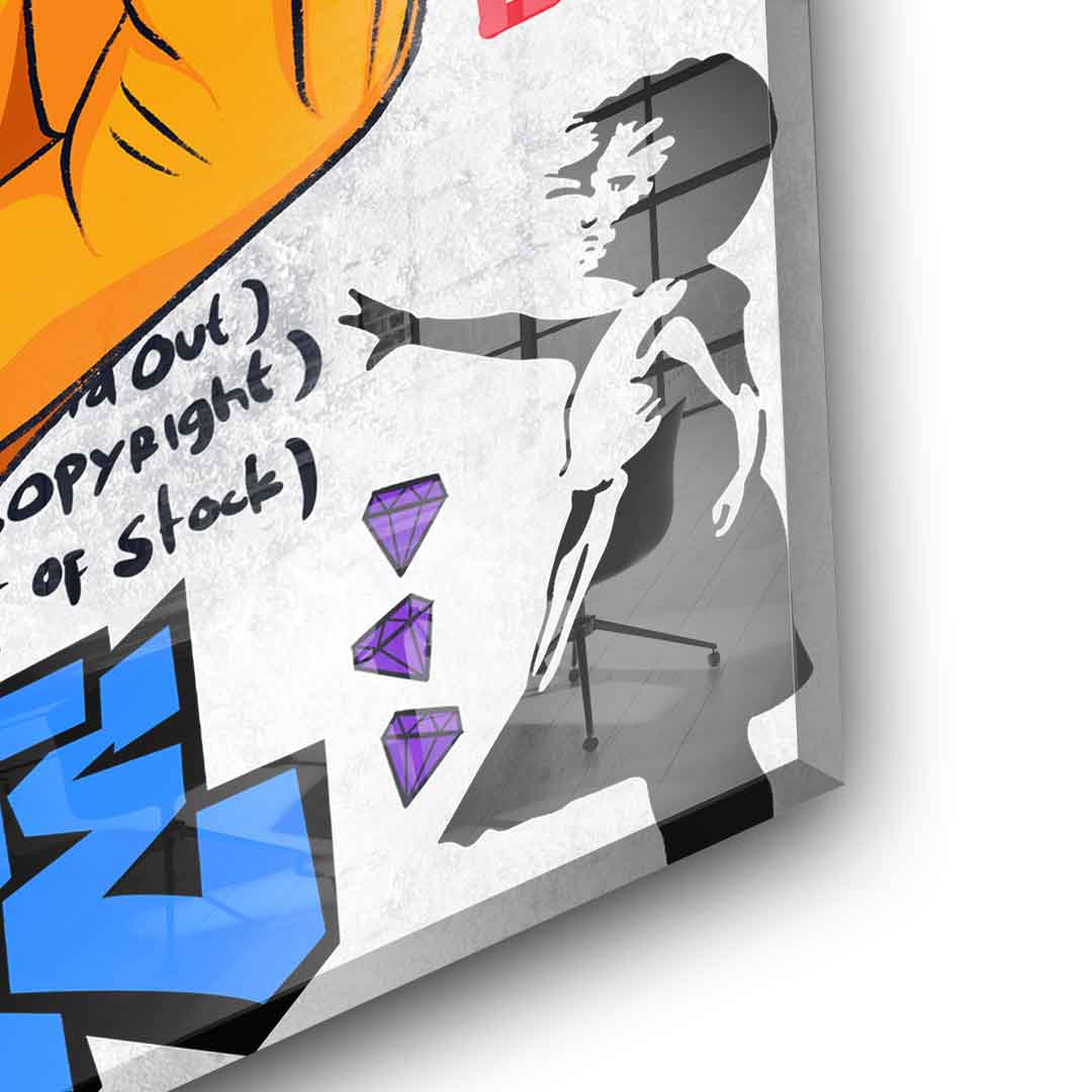 Audrey Hepburn - Acrylglas