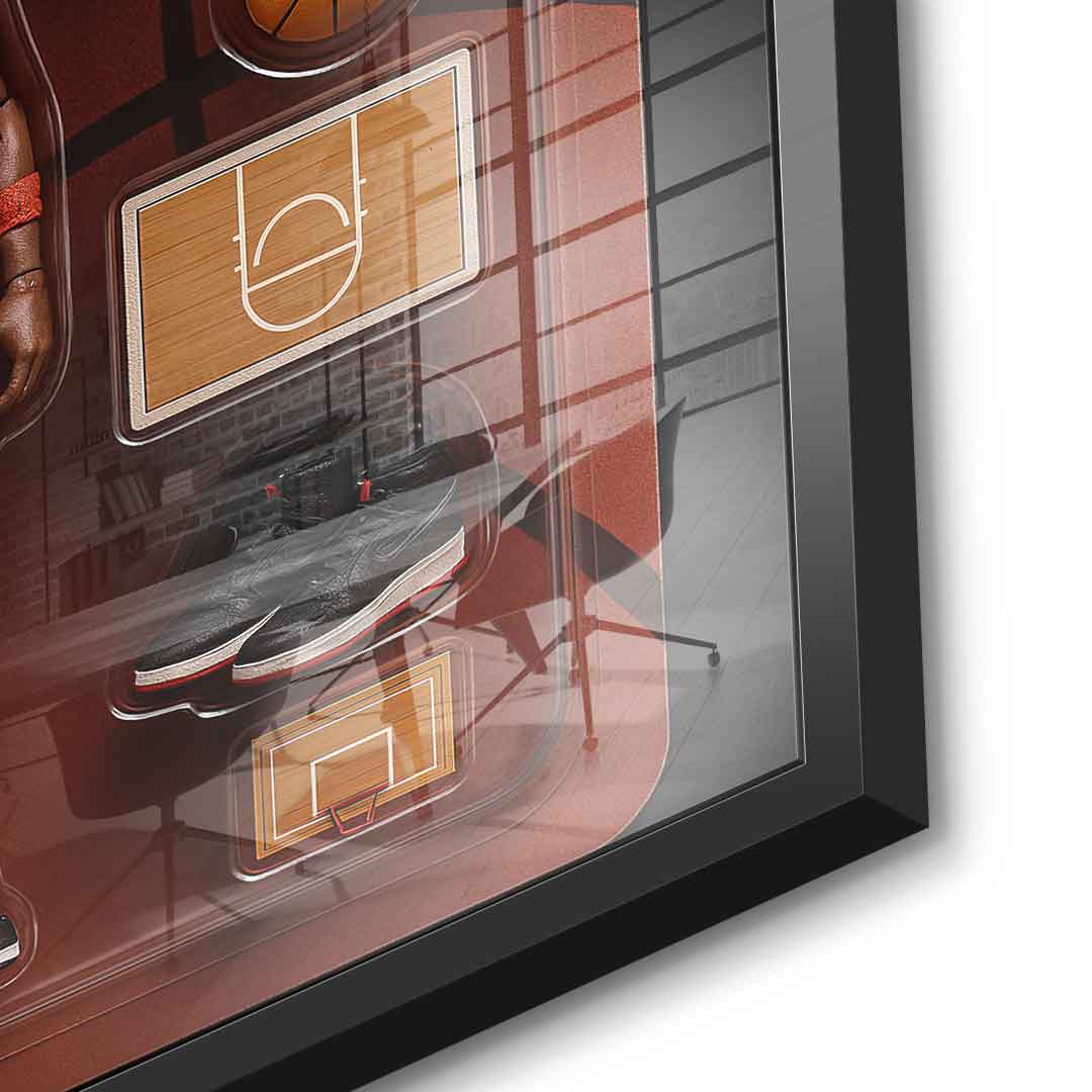 BASKETBALL Starter Pack - Acrylglas