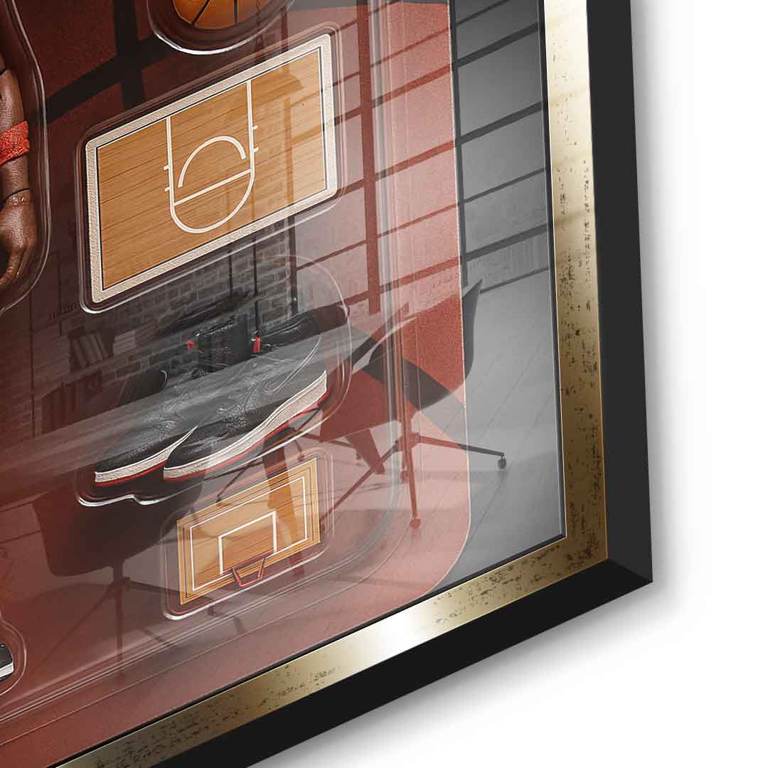 BASKETBALL Starter Pack - Acrylglas