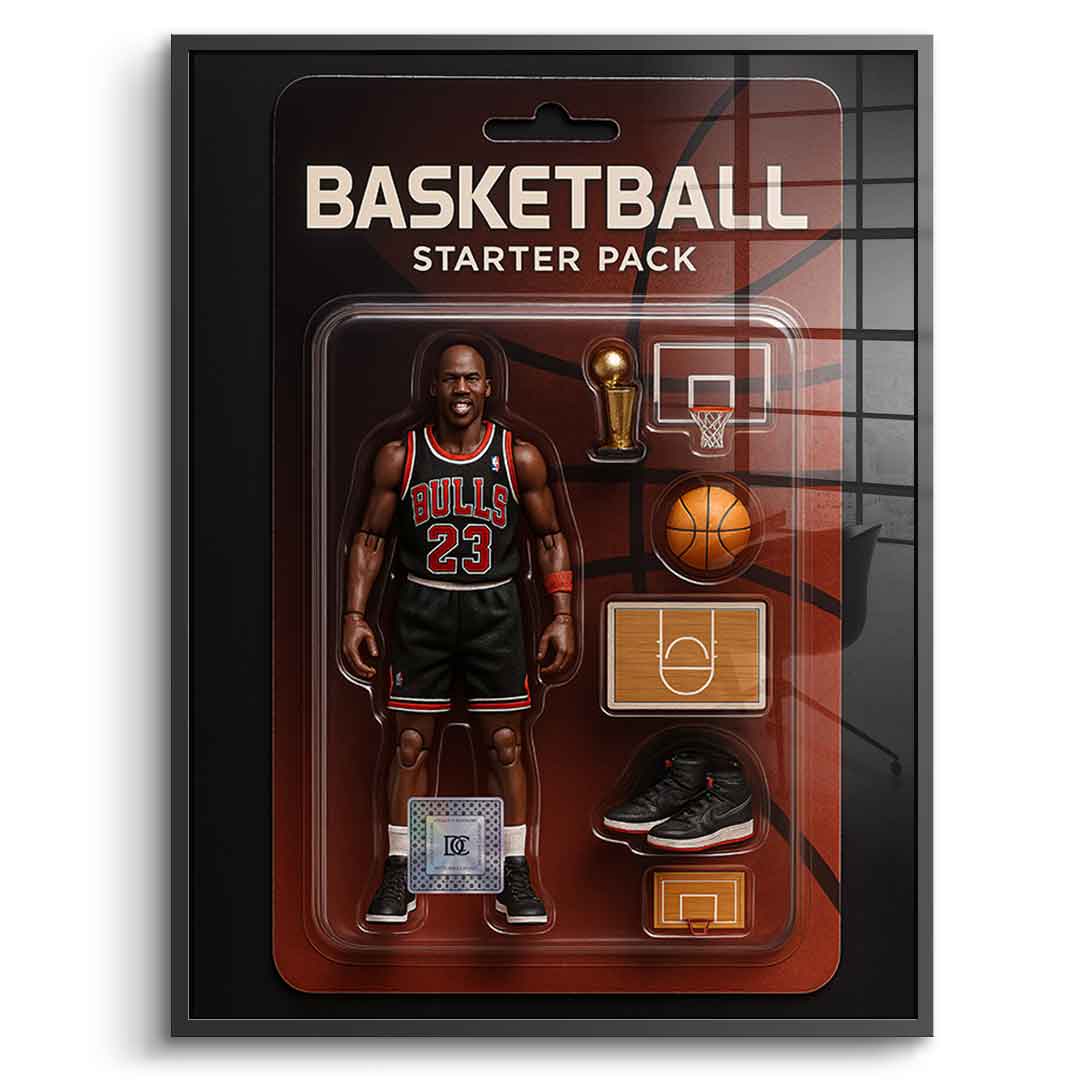 BASKETBALL Starter Pack - Acrylglas