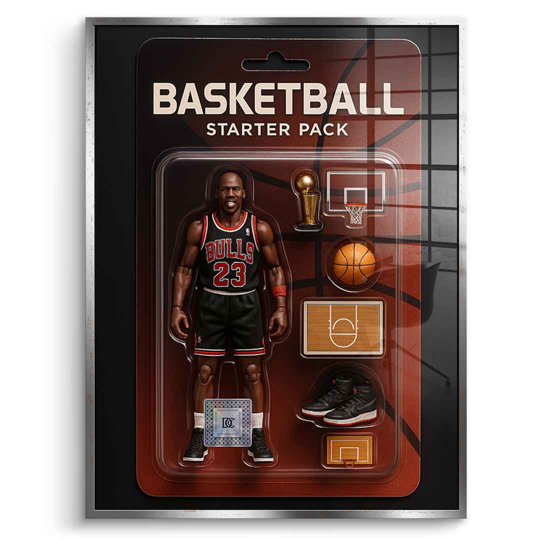 BASKETBALL Starter Pack - Acrylglas