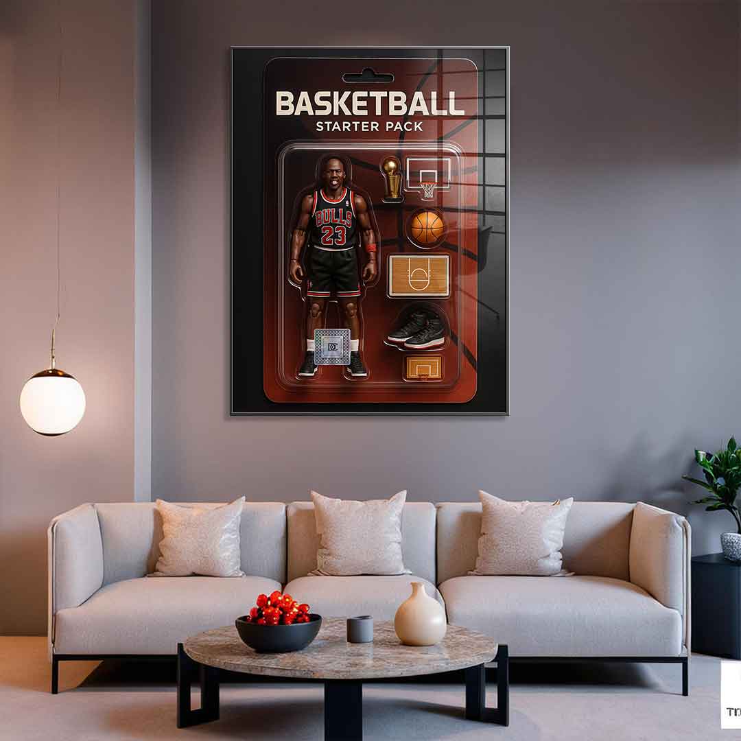 BASKETBALL Starter Pack - Acrylglas
