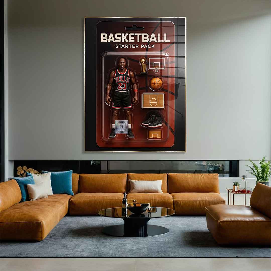 BASKETBALL Starter Pack - Acrylglas