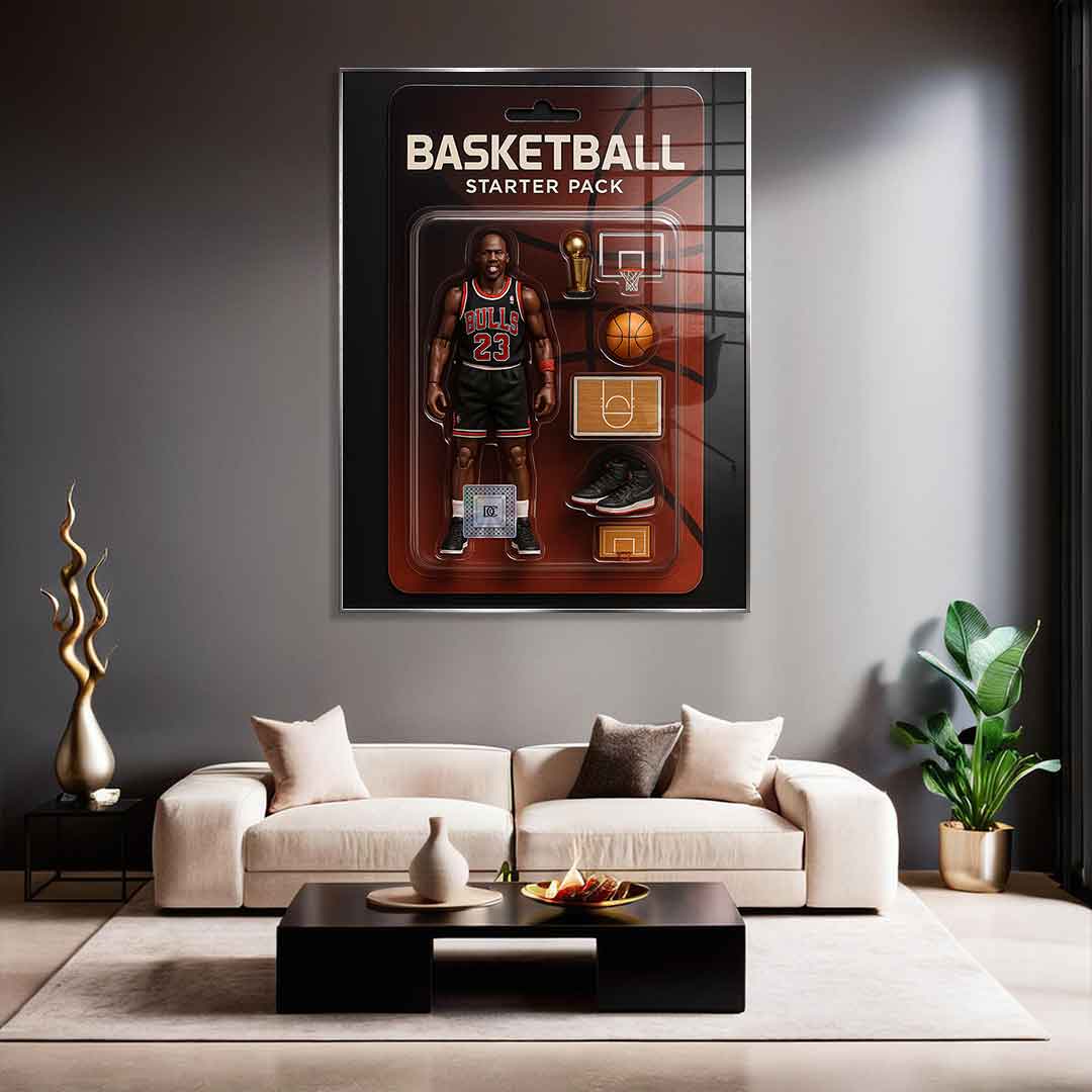 BASKETBALL Starter Pack - Acrylglas