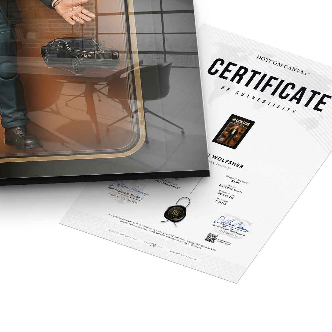 Starter Pack BILLIONAIRE - Acrylglas