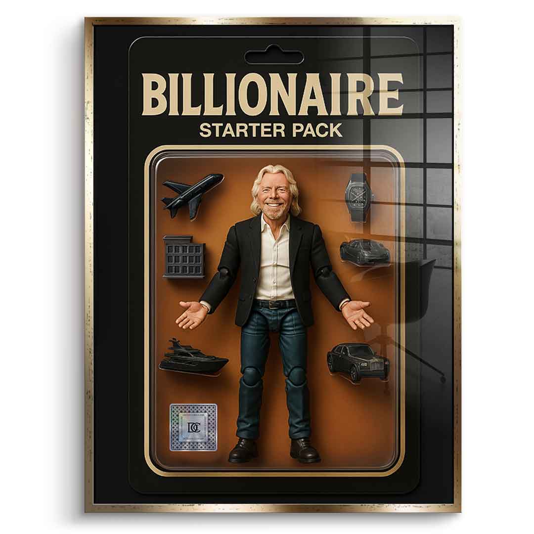 Starter Pack BILLIONAIRE - Acrylglas
