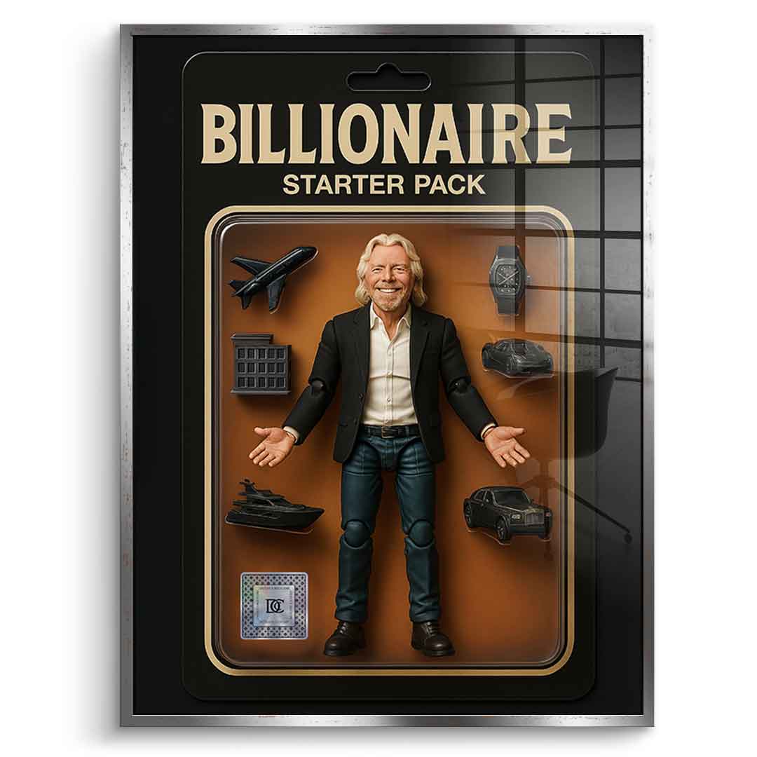 Starter Pack BILLIONAIRE - Acrylglas