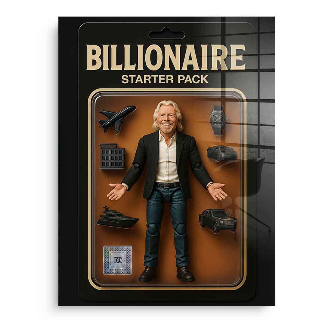 BILLIONAIRE Starter Pack - Acrylic glass