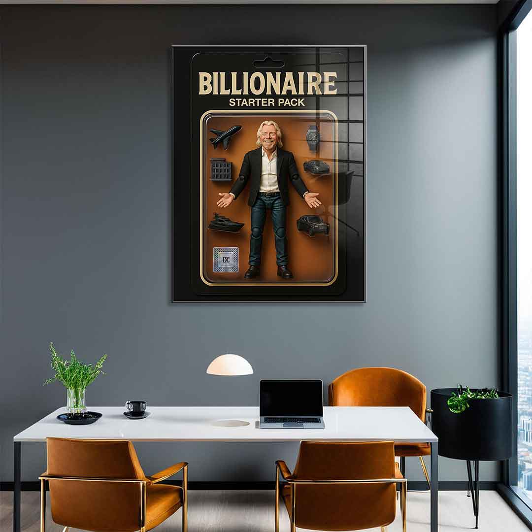 Starter Pack BILLIONAIRE - acrylic glass