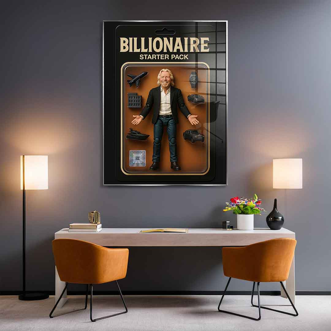 Starter Pack BILLIONAIRE - Acrylglas