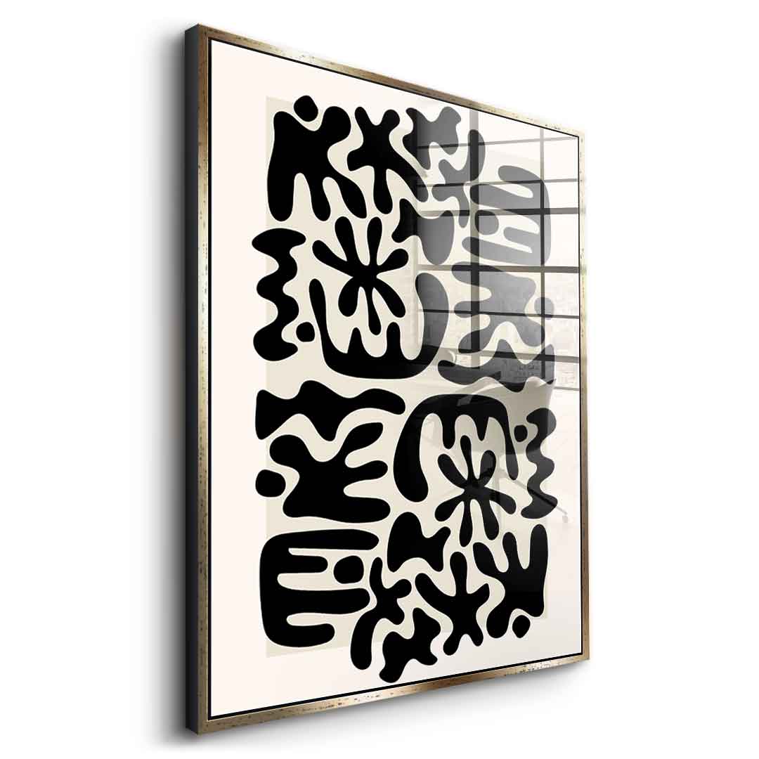 B&amp;W - Acrylic glass