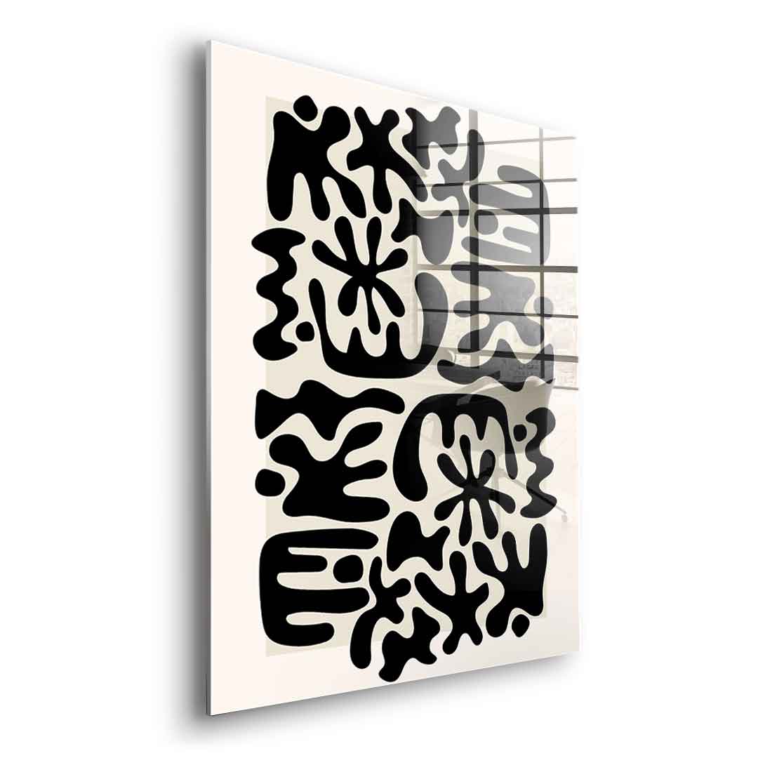 B&amp;W - Acrylic glass