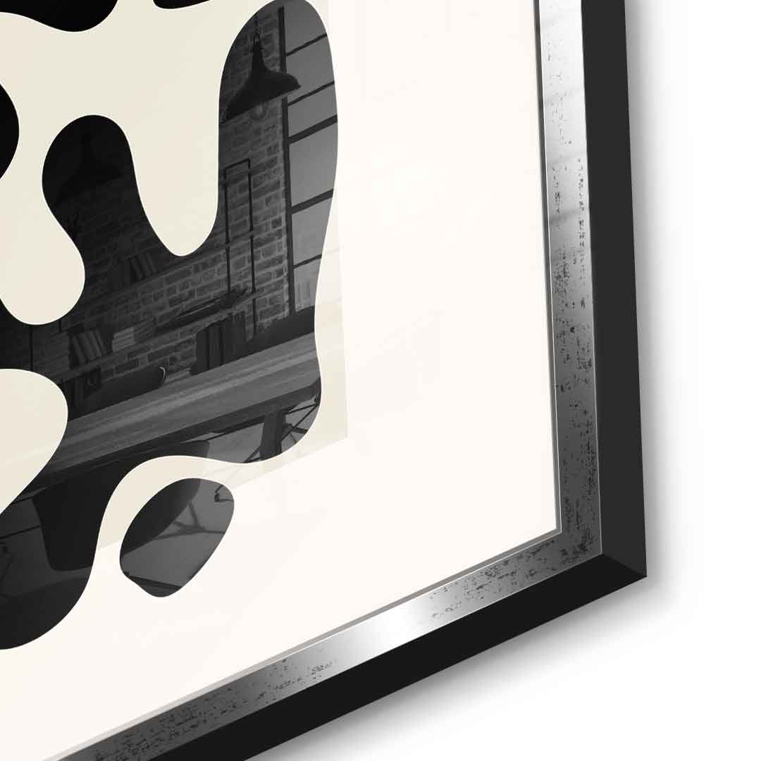 B&amp;W - Acrylic glass