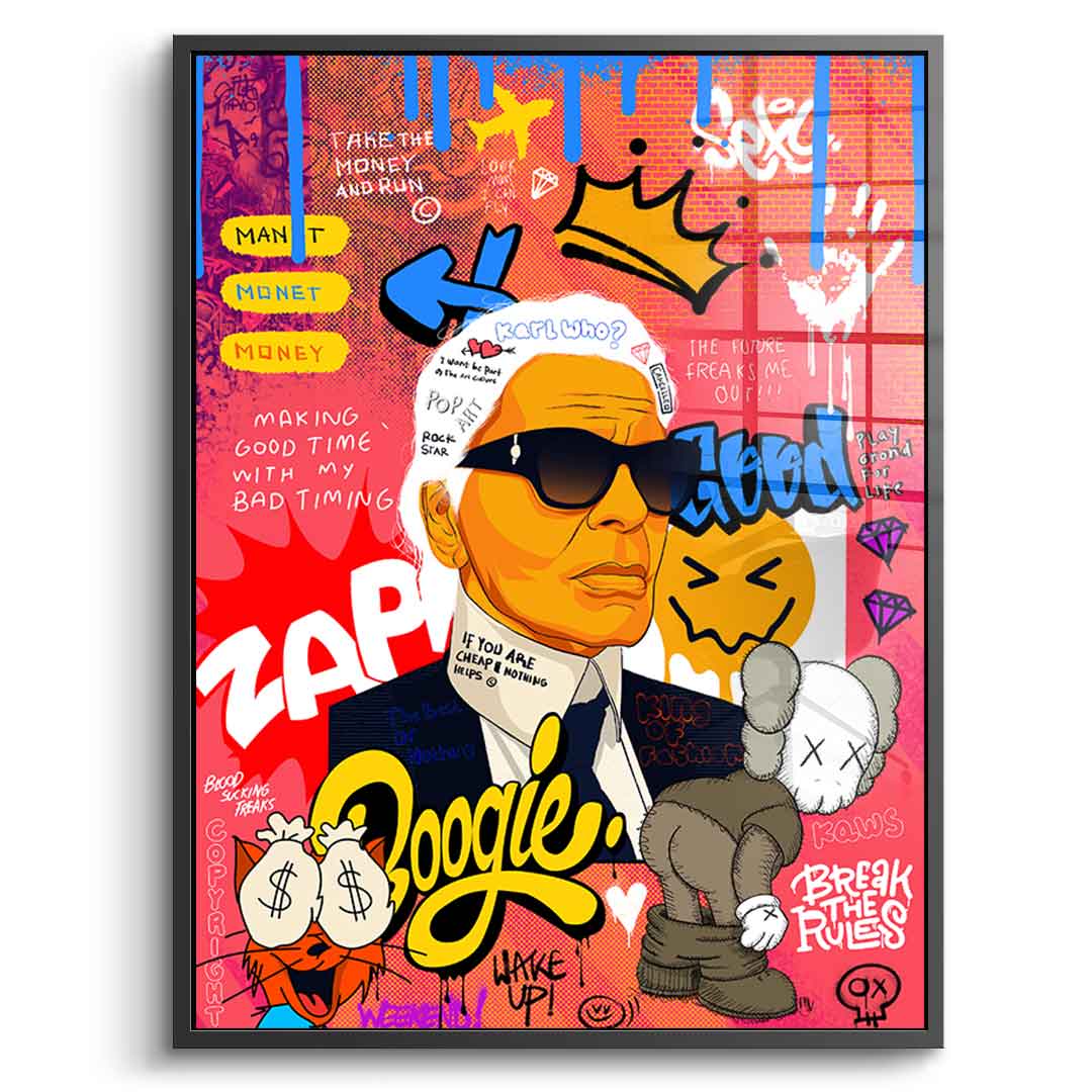 Badass Karl Who - Acrylglas