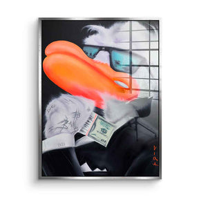 Banker Duck - Acrylglas