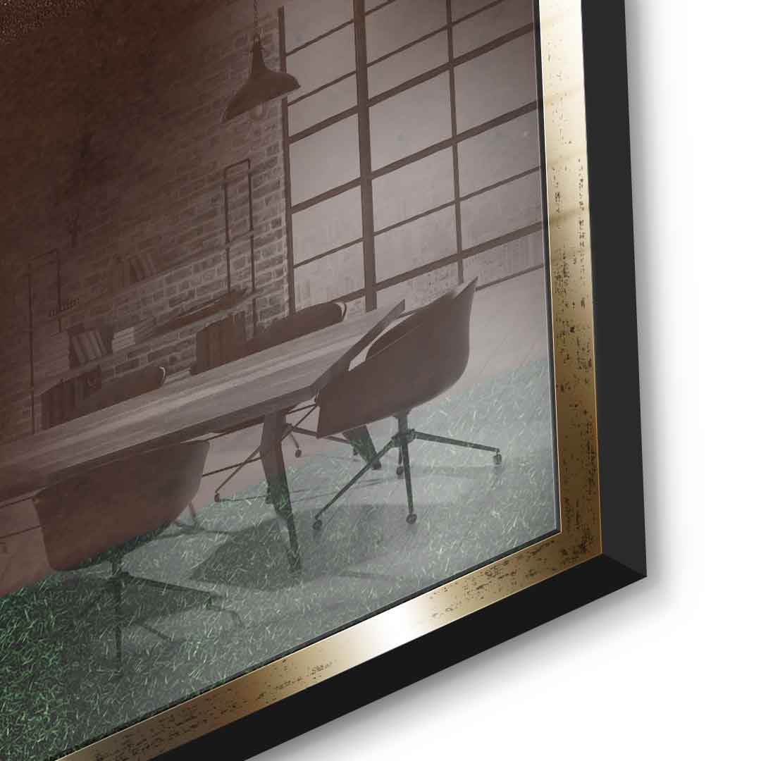 Chasing Greatness #Baseball - Square Edition - Acrylic Glass Print