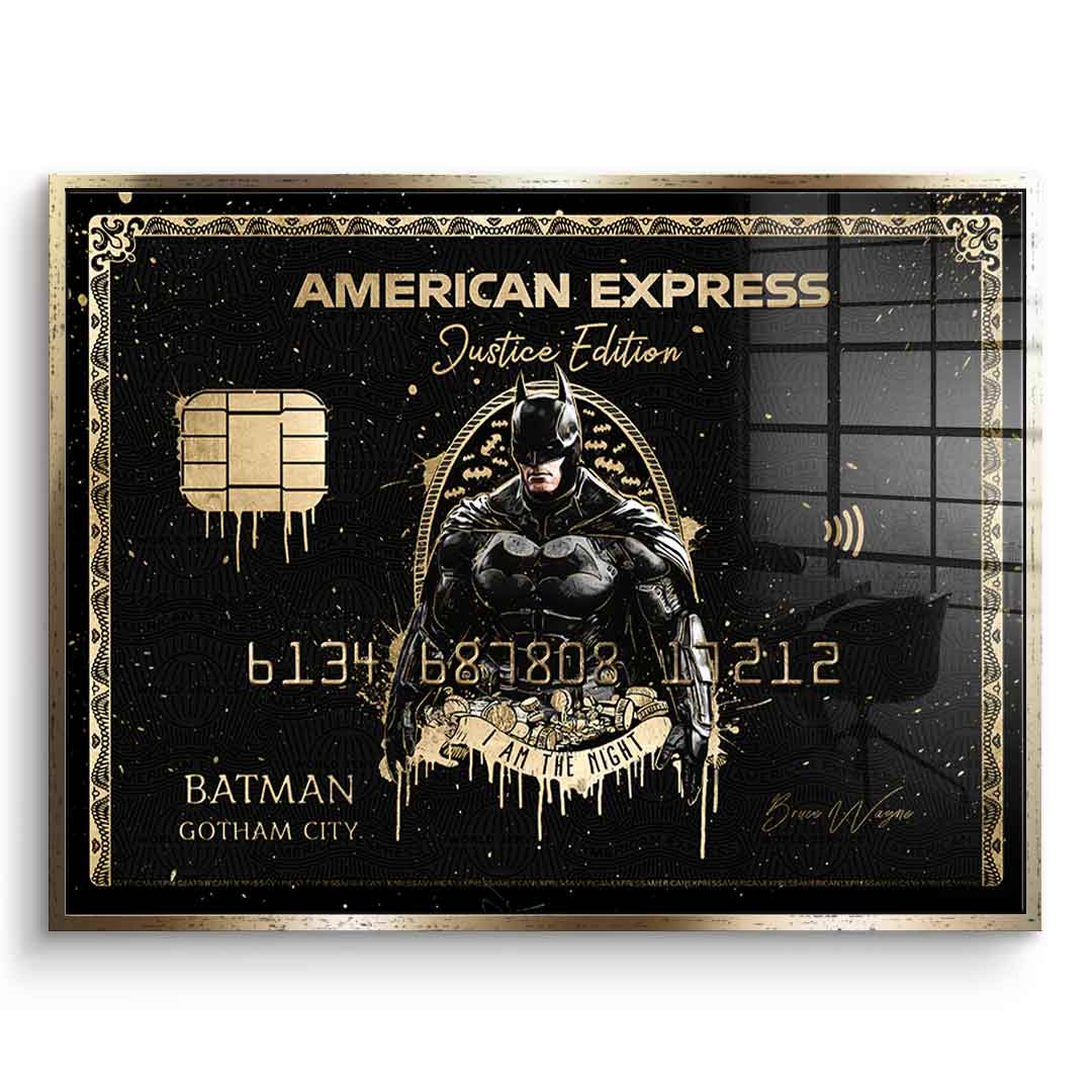Royal American Express - Batman - Acrylglas