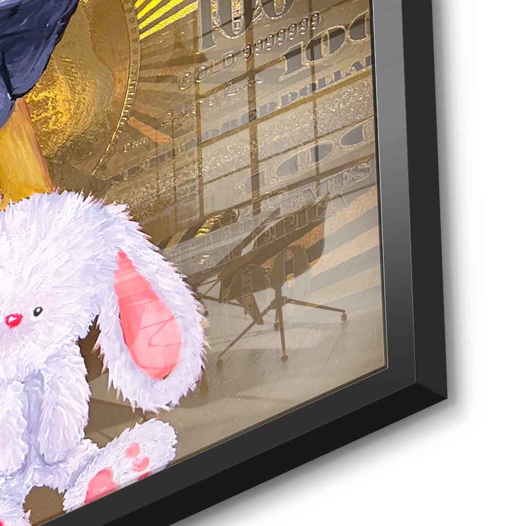 Night Fighter Money Kid - Acrylic glass