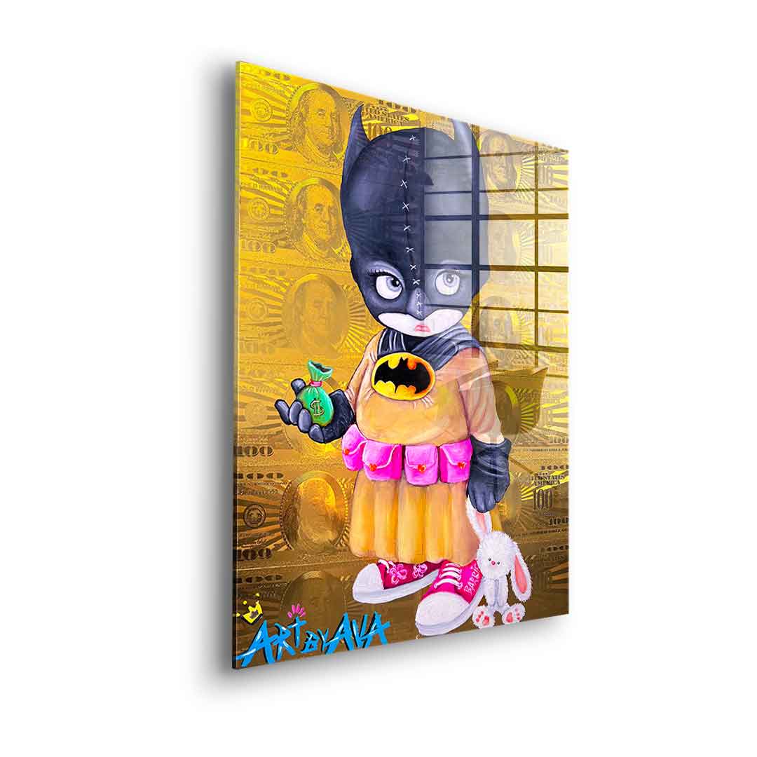 Batman Money Kid - Acrylglas