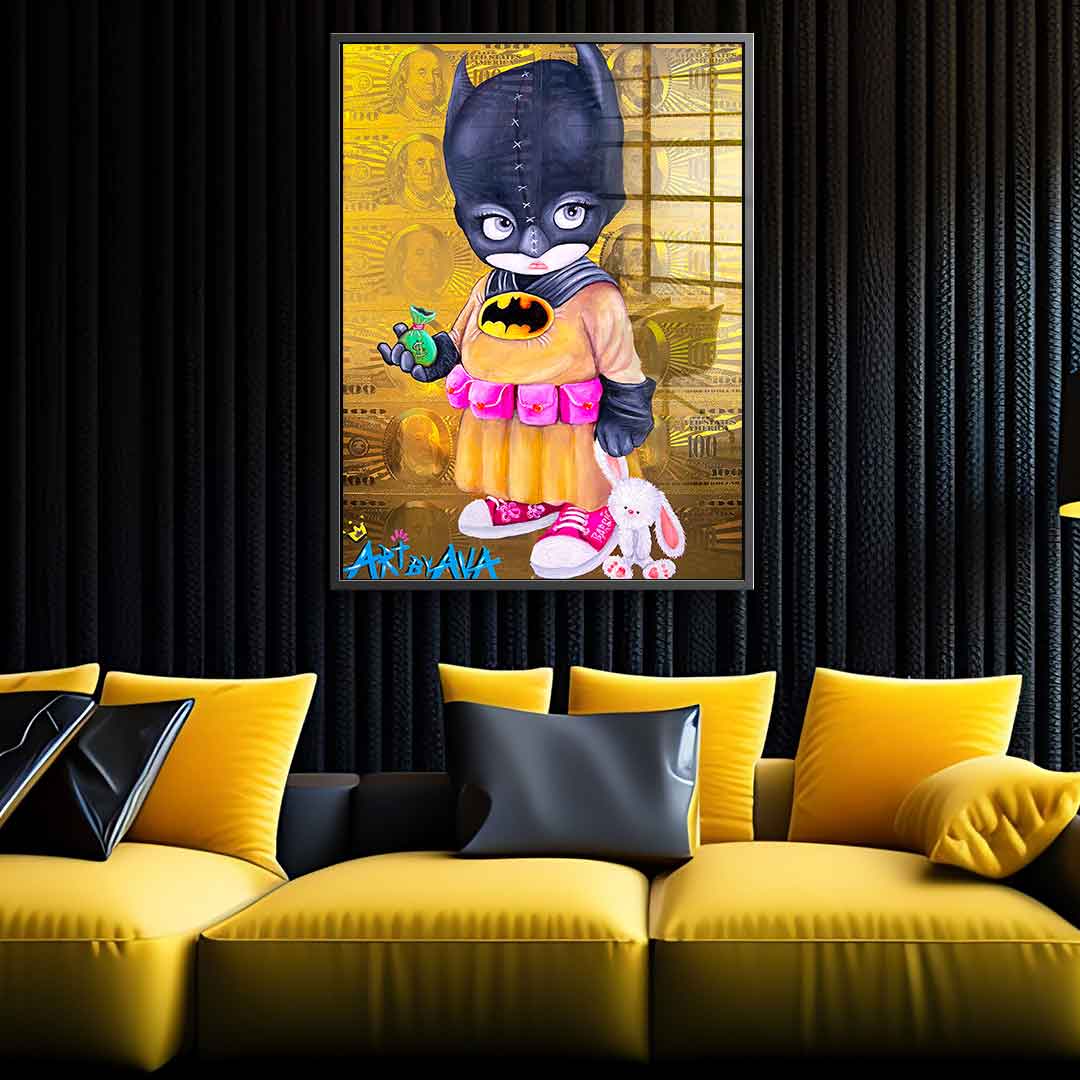 Night Fighter Money Kid - Acrylic glass