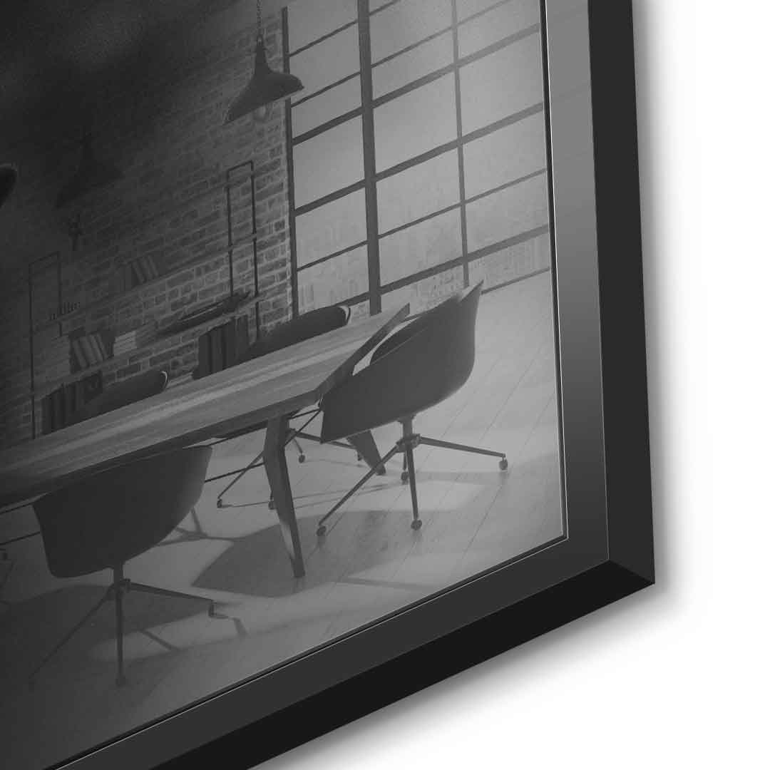 Batman's Silhouette - Acrylglas