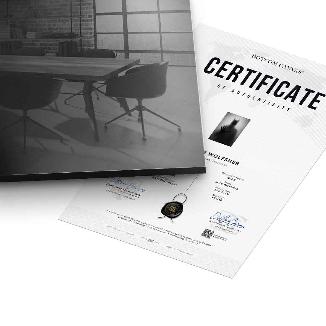 Batman's Silhouette - Acrylglas