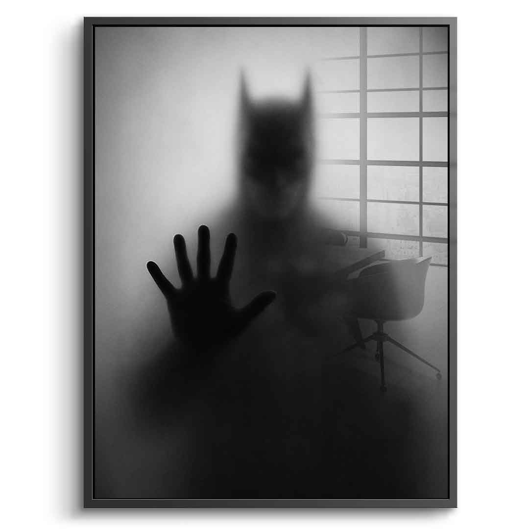 Batman's Silhouette - Acrylglas