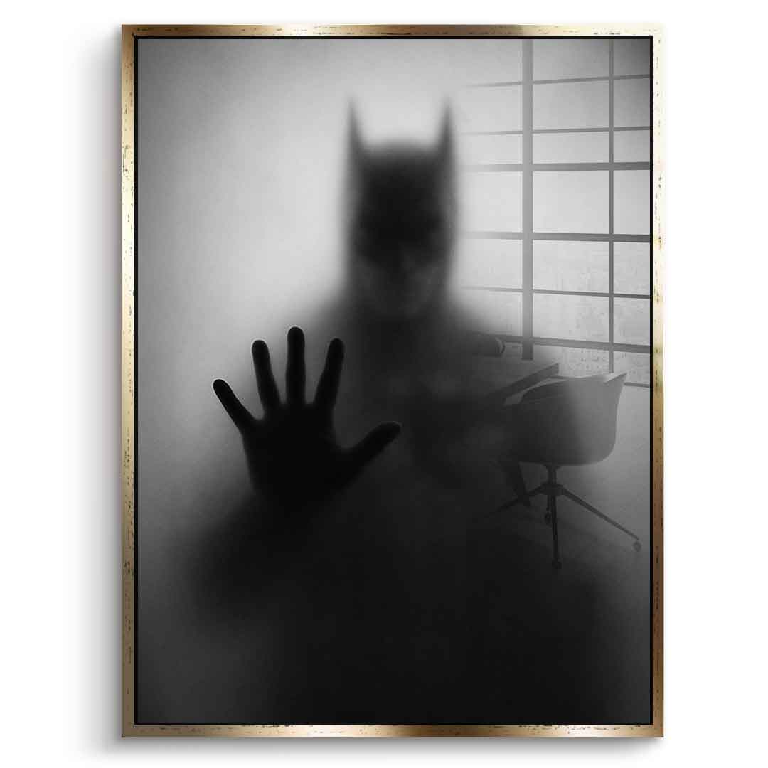 Batman's Silhouette - Acrylglas