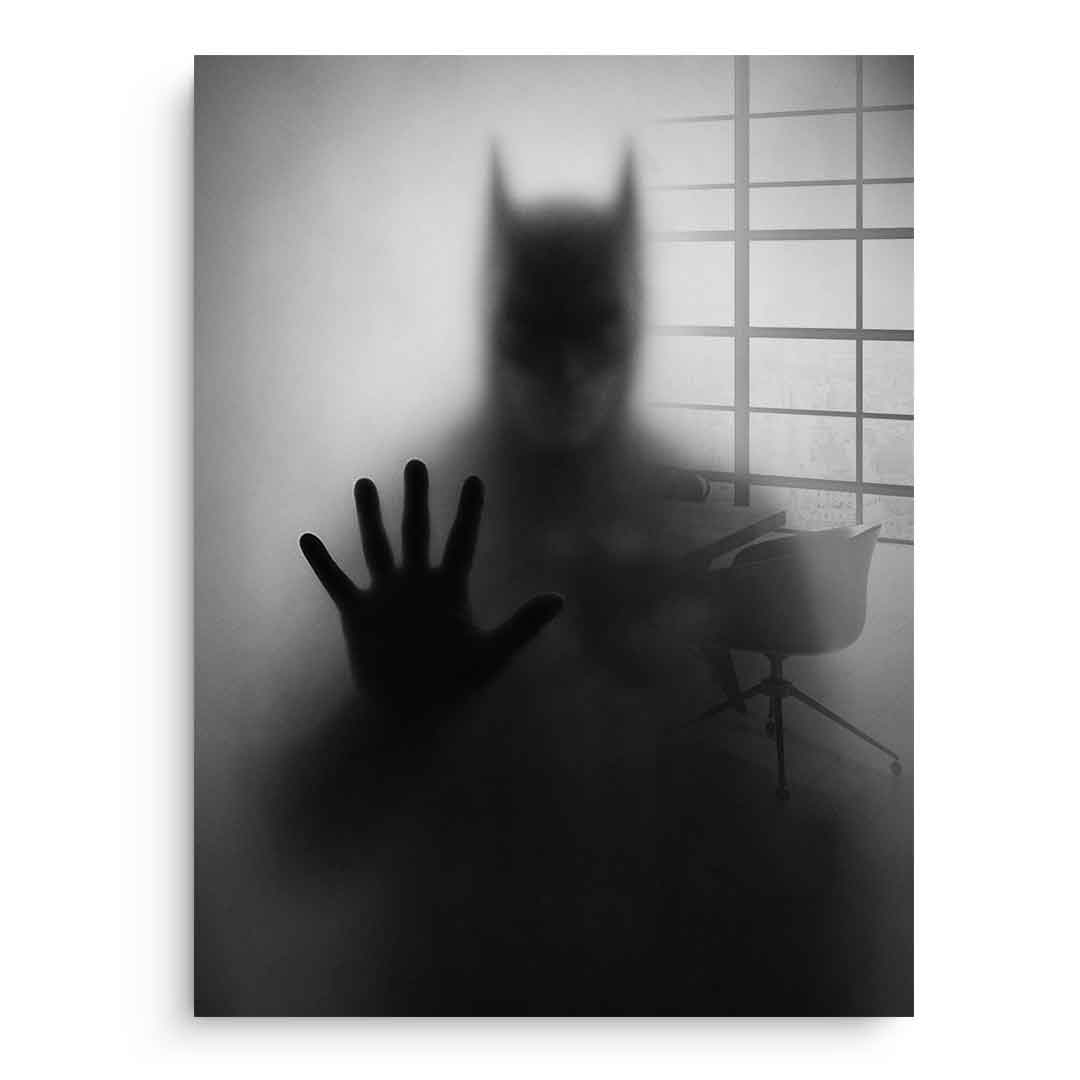 Batman's Silhouette - Acrylglas