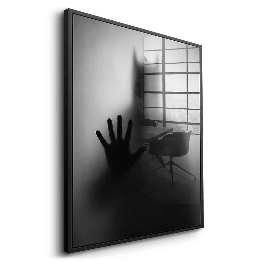 Batman's Silhouette - Acrylglas