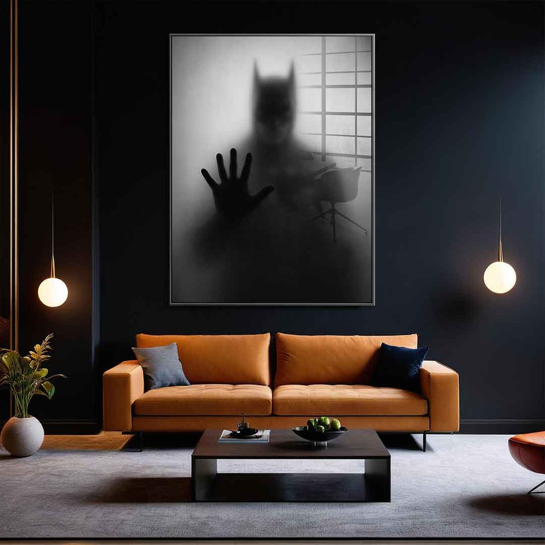 Batman's Silhouette - Acrylglas