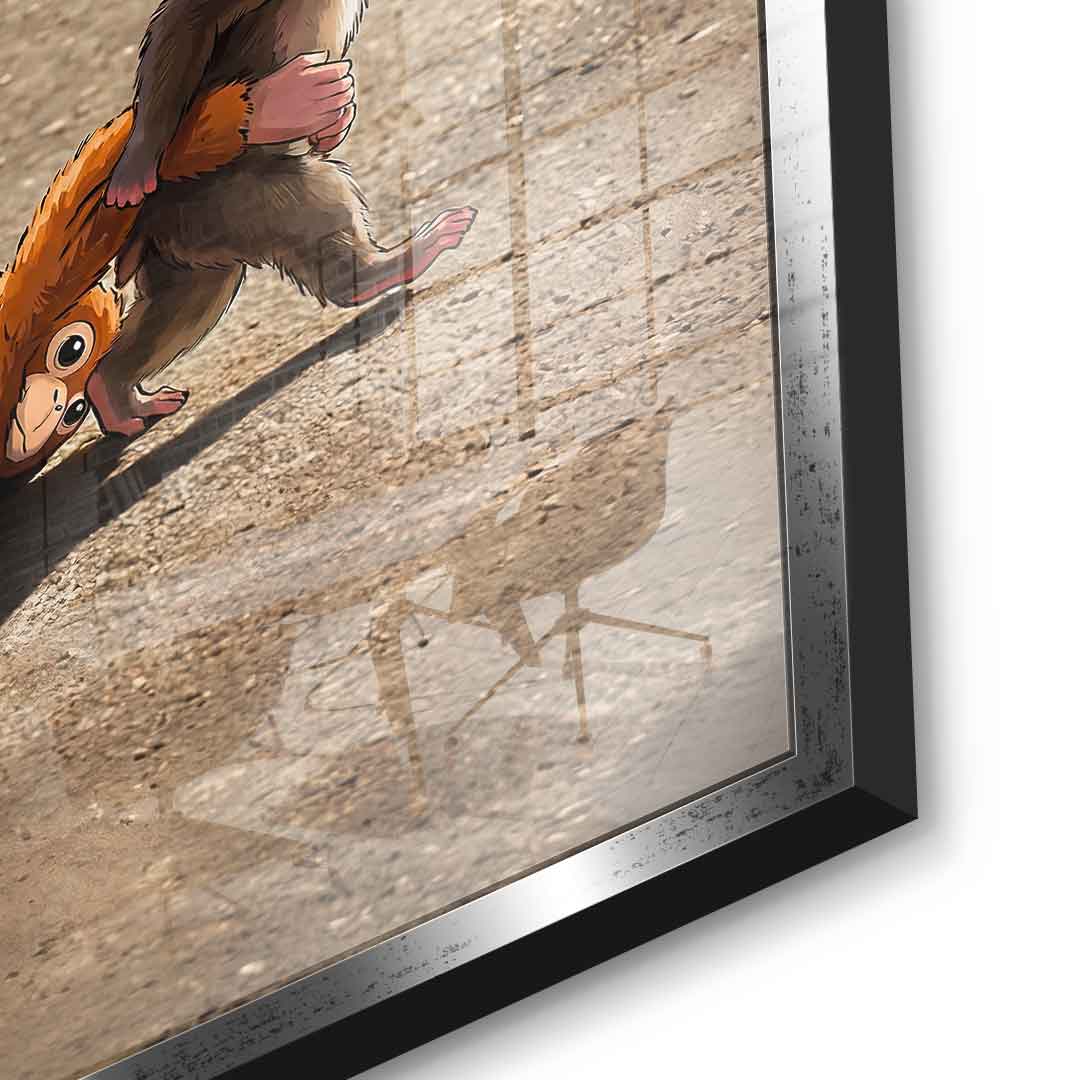 Pancho - Be Brave, Keep Going - Acrylglas