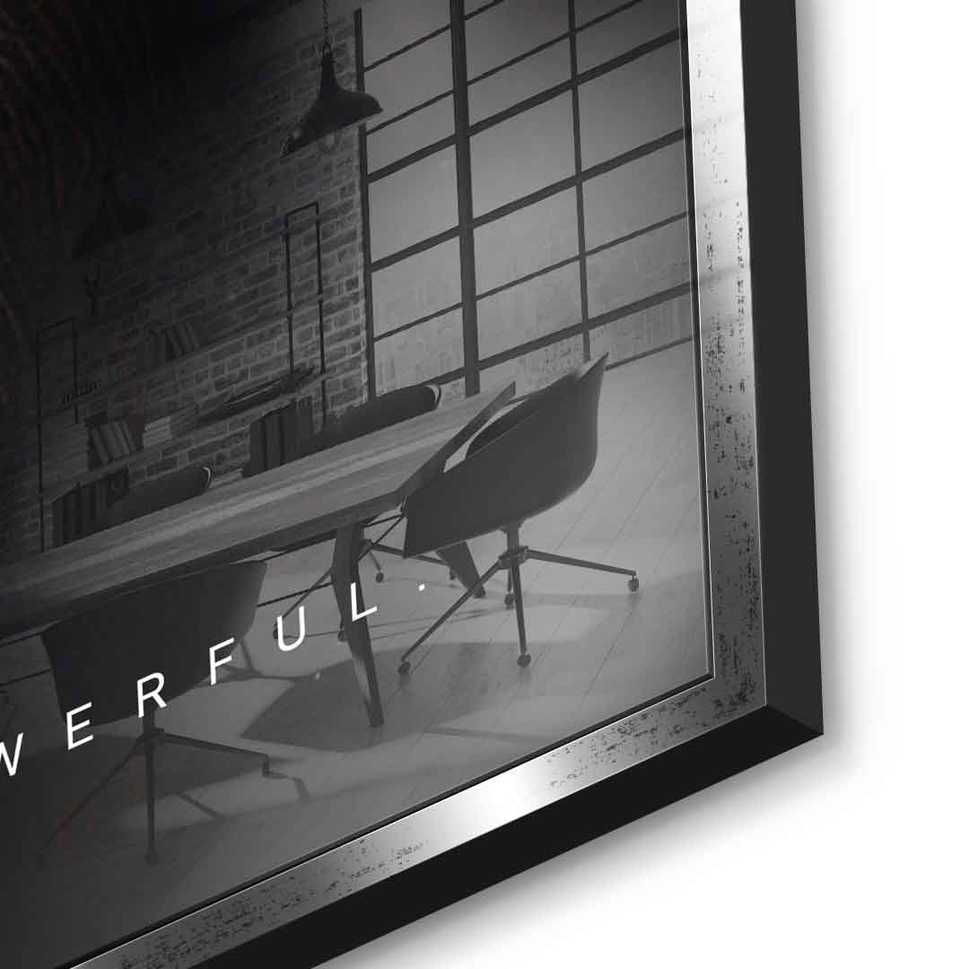 Bear Fusion - Quadrat Edition - Acrylglas