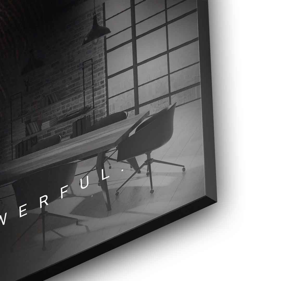 Bear Fusion - Quadrat Edition - Acrylglas