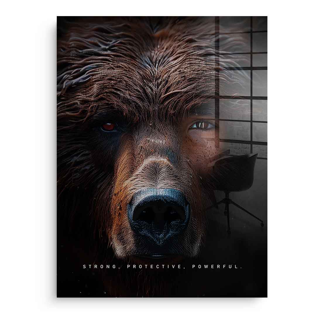 Bear Fusion - Acrylic glass