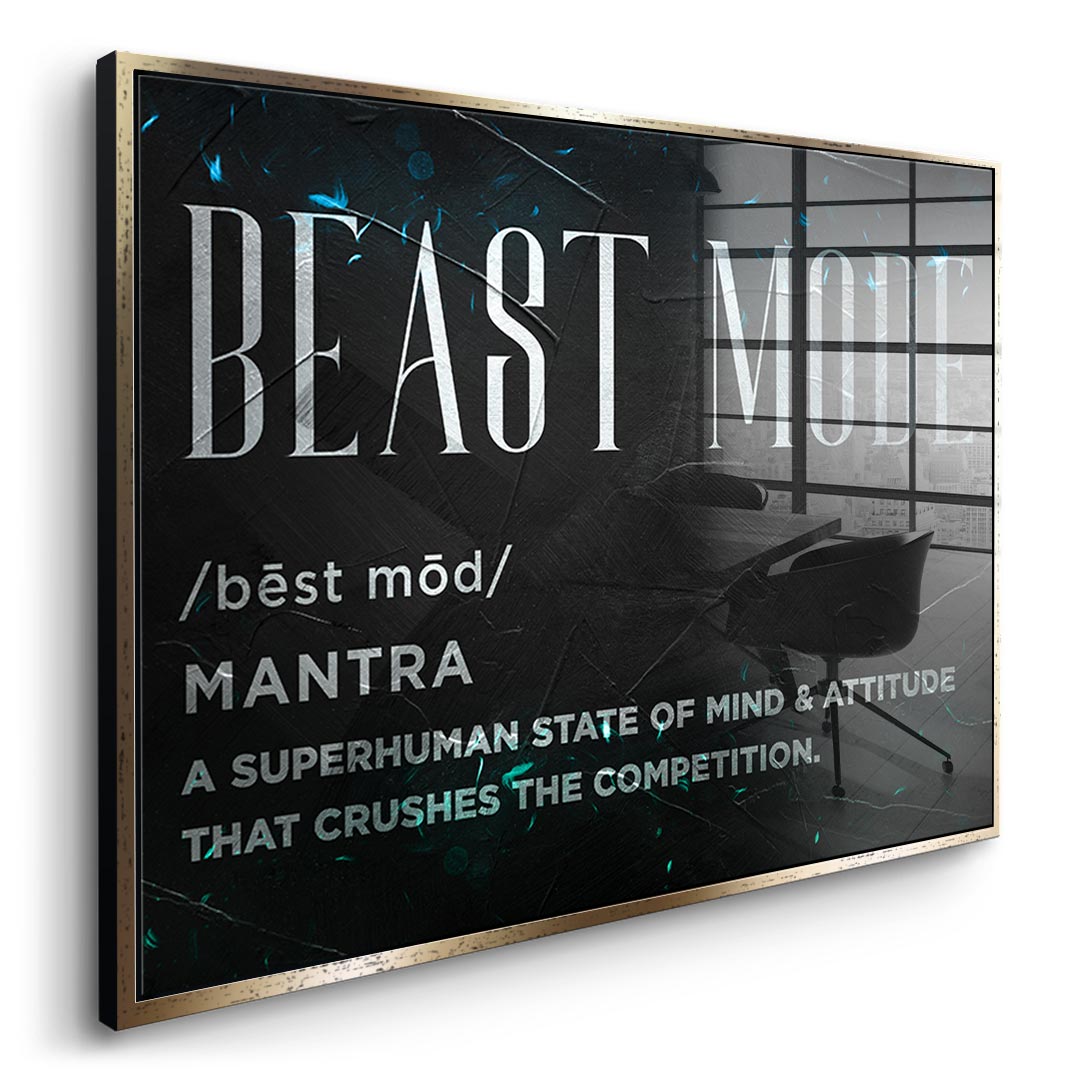 Beast Mode - Acrylic glass