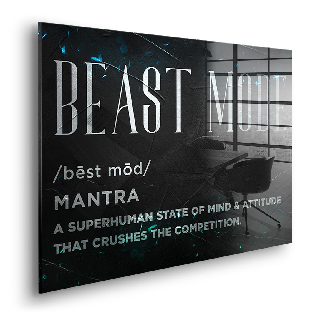 Beast Mode - Acrylic glass